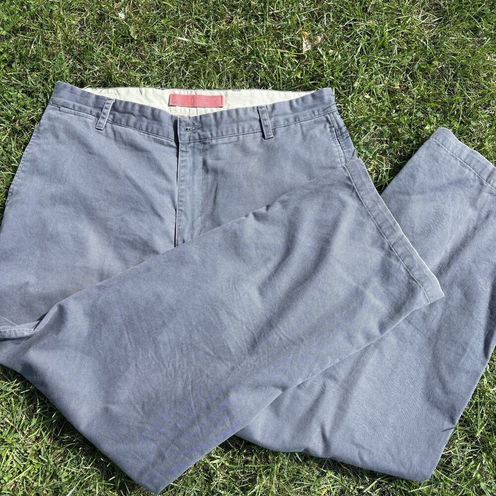 Men's Arrow Pants 38x32 Manhattan Chinos Gray High Quality